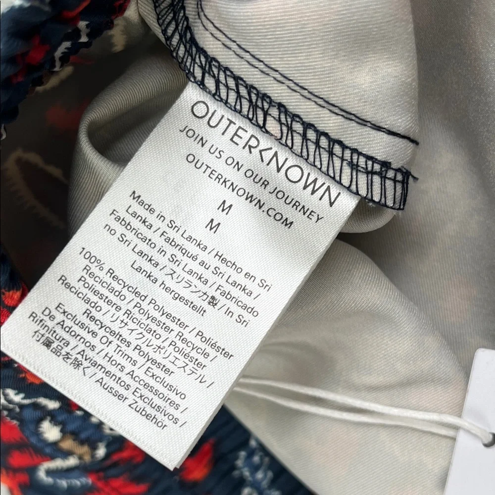 NEW Outerknown M Men's Red, Blue Nomadic Volley‎ Beach Swim Shorts